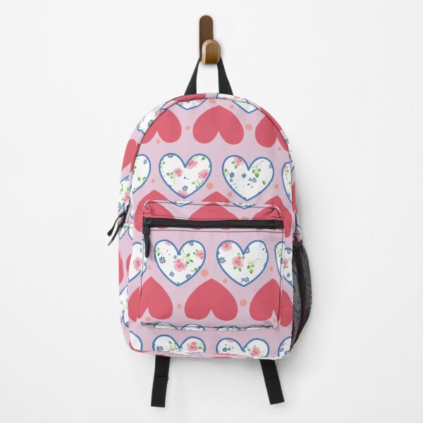 Item preview, Sweet Pink Hearts and Roses Pattern designed and sold by MarikaJohnson.