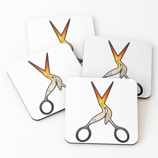 Item preview, Crane Scissors Bear Pride designed and sold by Art By Ruby Bard.
