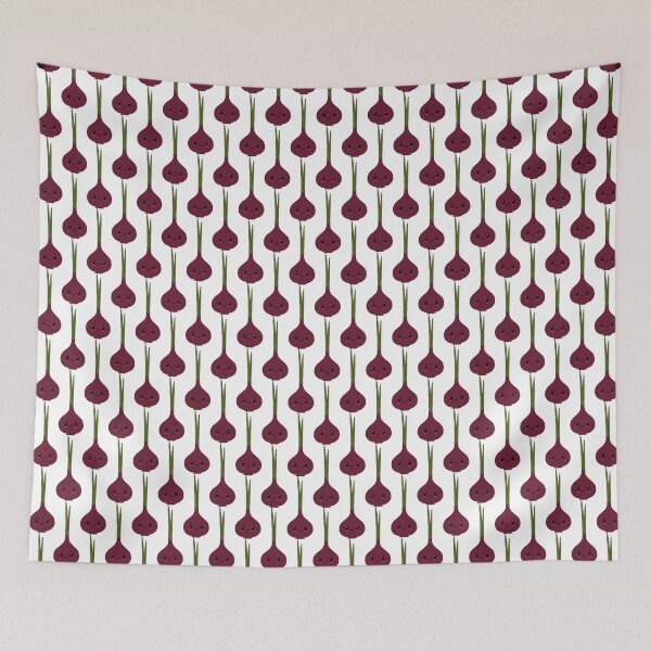 Item preview, cute little radish garden drawing designed and sold by ItOk-DontBeCry.