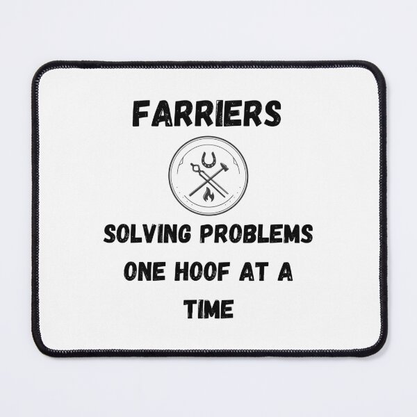 Item preview, Farrier: Solving Problems One Hoof at a Time designed and sold by TeesbyAngela.