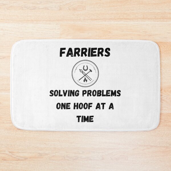 Item preview, Farrier: Solving Problems One Hoof at a Time designed and sold by TeesbyAngela.