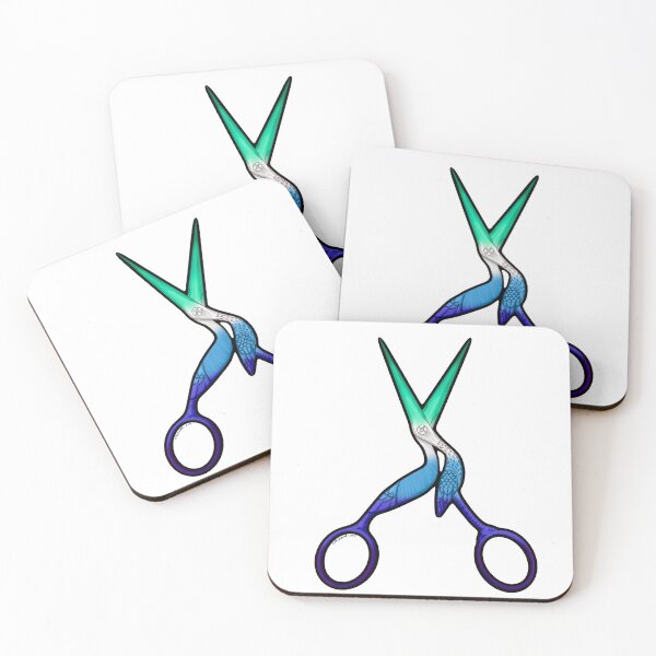 Item preview, Crane Scissors Gay Man Pride designed and sold by Art By Ruby Bard.