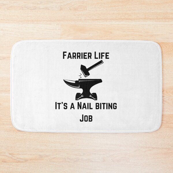 Item preview, Farrier Life: It's a Nail Biting Job designed and sold by TeesbyAngela.