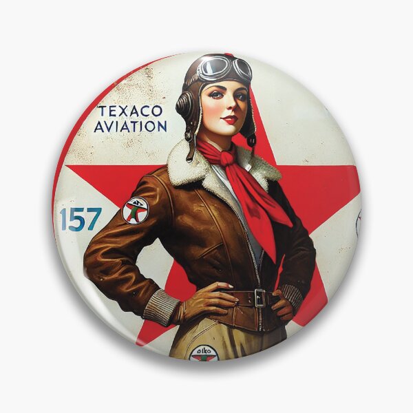 Item preview, Texaco Aviation Pinup  designed and sold by Random Designs.