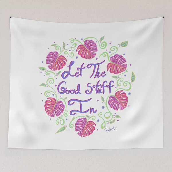Item preview, Let The Good Stuff In-Transparent designed and sold by deblevart.