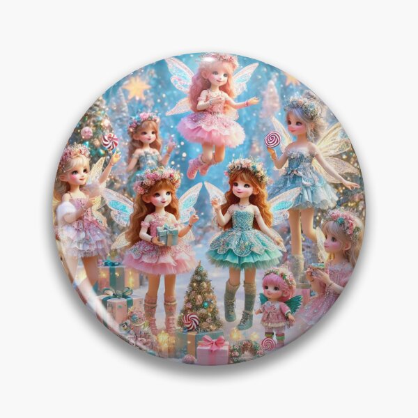 Item preview, Christmas Vibes With Winterland Fairies designed and sold by Dream Bloom Gallery.