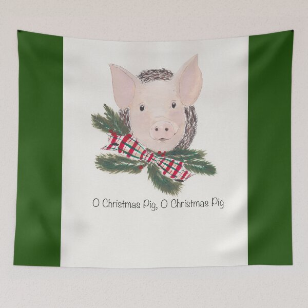 Item preview, Christmas Pig designed and sold by Shelly  Moore.