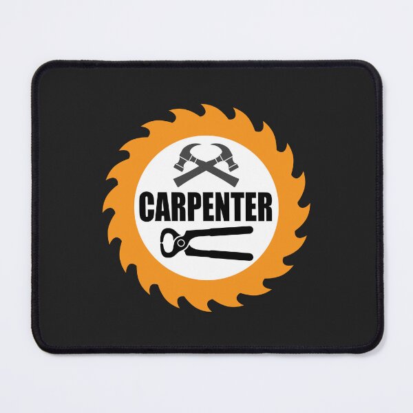 Item preview, Carpenter Tools Printed Gifts for wood workers and Carpenters designed and sold by Science Engineering Gifts.