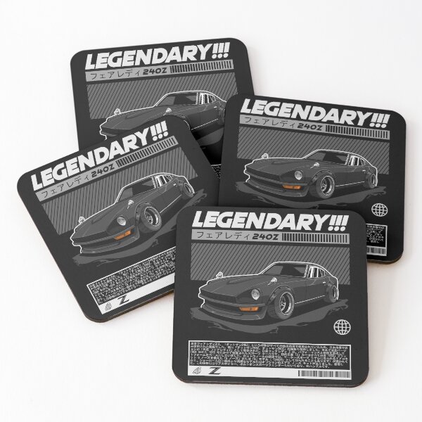 Item preview, Nissan Datsun 240Z Fairlady Z Black designed and sold by Bulldsgn.
