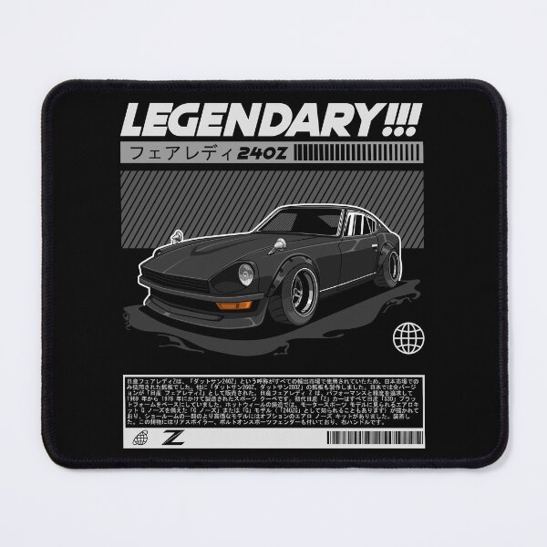 Item preview, Nissan Datsun 240Z Fairlady Z Black designed and sold by Bulldsgn.
