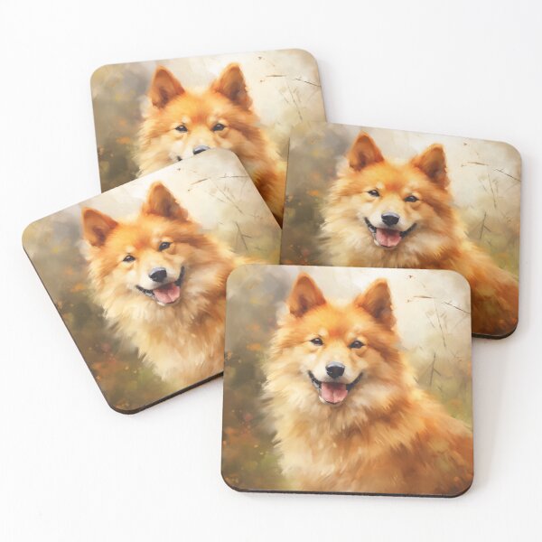 Item preview, Finnish Spitz Painting designed and sold by Samuelsboro.