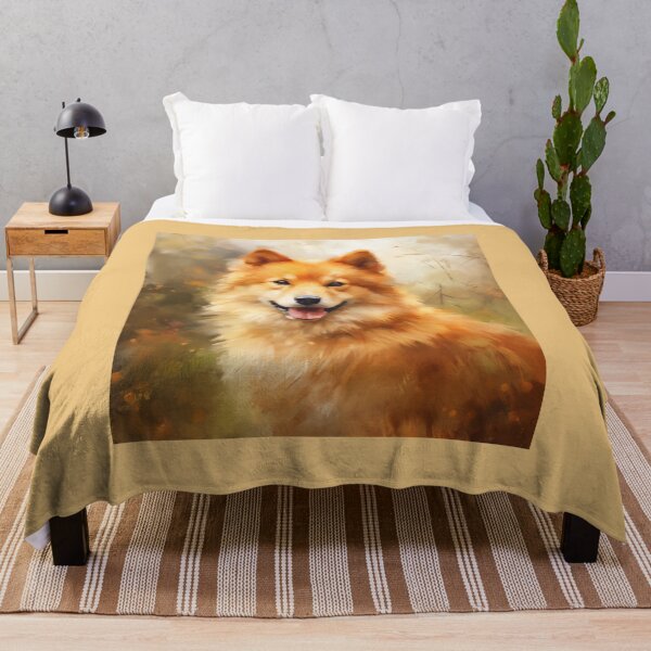 Item preview, Finnish Spitz Painting designed and sold by Samuelsboro.