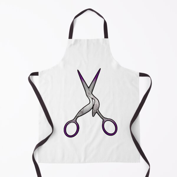 Item preview, Crane Scissors Graysexual Pride designed and sold by Art By Ruby Bard.