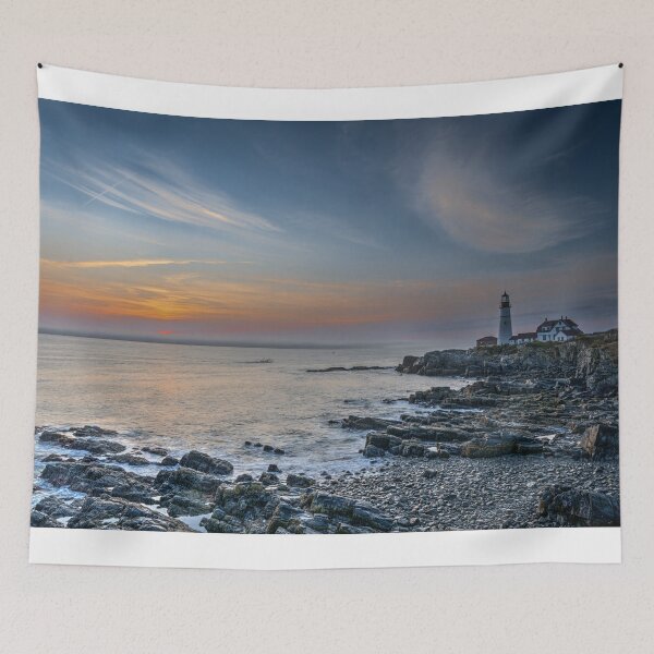 Item preview, Dawn at Portland Head Light designed and sold by GeorgeBuxbaum.