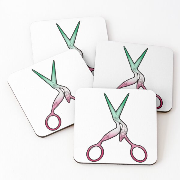 Item preview, Crane Scissors Abrogender Pride designed and sold by Art By Ruby Bard.