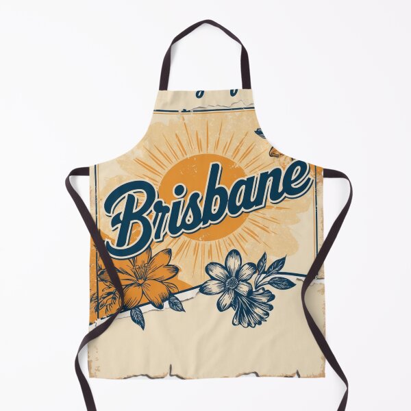 Item preview, Brisbane Australia Vintage Travel Retro Postcard Design designed and sold by TravelPostcardGems.