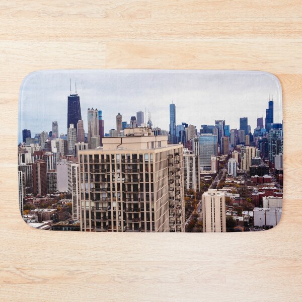 Item preview, Chicago Skyline Featuring Iconic Landmarks designed and sold by PopCultureArtShop.