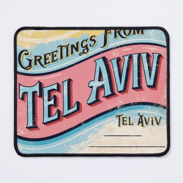 Item preview, Tel Aviv Australia Vintage Travel Retro Postcard Design designed and sold by TravelPostcardGems.