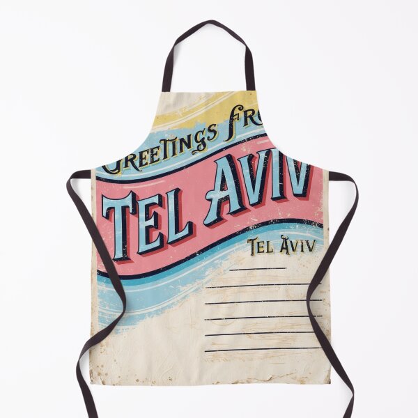 Item preview, Tel Aviv Australia Vintage Travel Retro Postcard Design designed and sold by TravelPostcardGems.