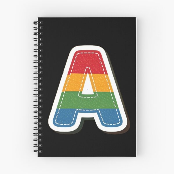 Item preview, Patch letter A rainbow designed and sold by StickersRyous.