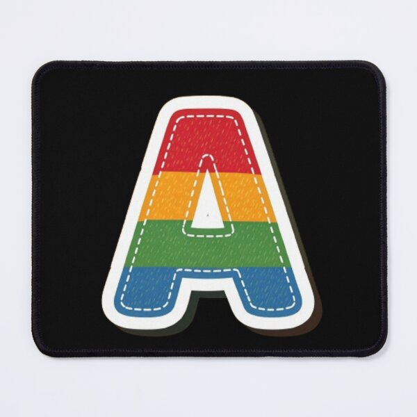 Item preview, Patch letter A rainbow designed and sold by StickersRyous.