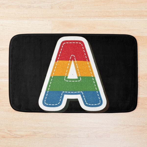 Item preview, Patch letter A rainbow designed and sold by StickersRyous.