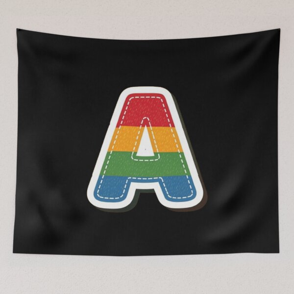 Item preview, Patch letter A rainbow designed and sold by StickersRyous.