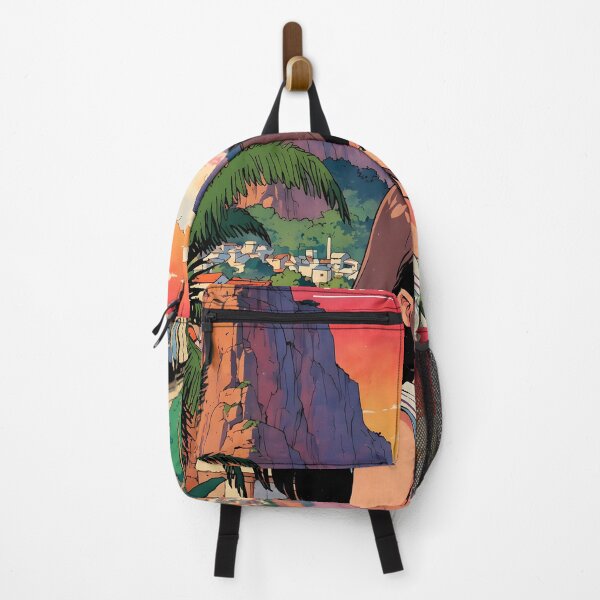 Item preview, Antananarivo Retro Anime Girl 80s Vintage Travel designed and sold by Retro-Anime9.