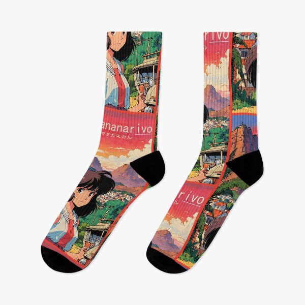 Item preview, Antananarivo Retro Anime Girl 80s Vintage Travel designed and sold by Retro-Anime9.