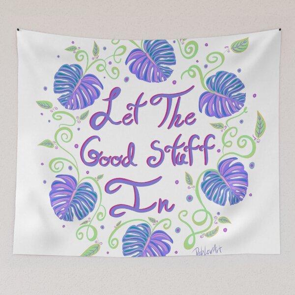 Item preview, Let The Good Stuff In-Cotton Candy designed and sold by deblevart.