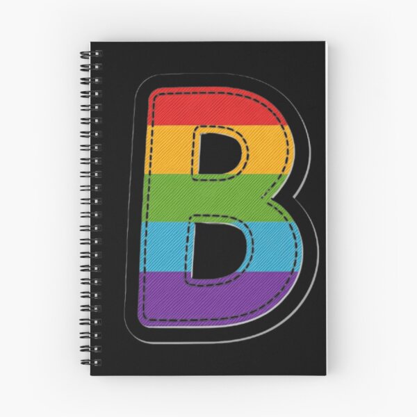 Item preview, Patch letter B rainbow designed and sold by StickersRyous.