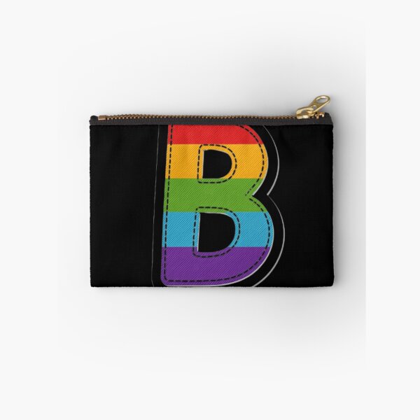 Item preview, Patch letter B rainbow designed and sold by StickersRyous.