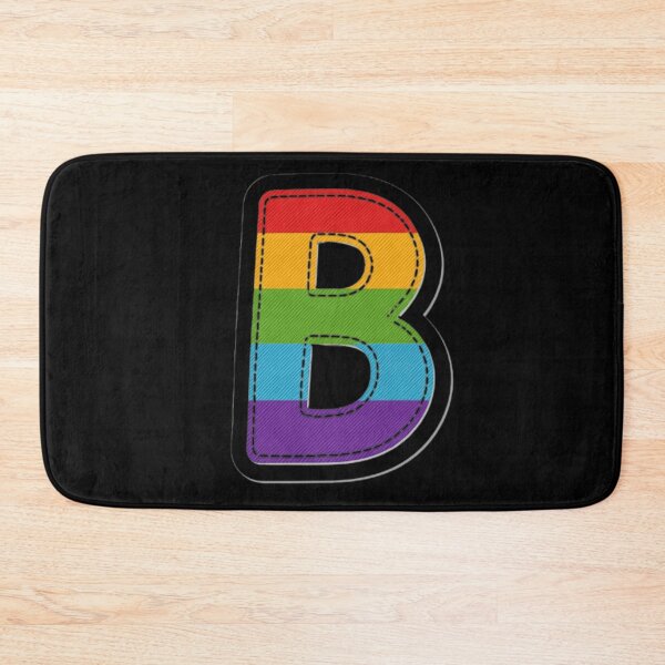 Item preview, Patch letter B rainbow designed and sold by StickersRyous.