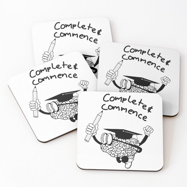 Item preview, COMPLETE & COMMENCE designed and sold by Gabriel Espinosa.