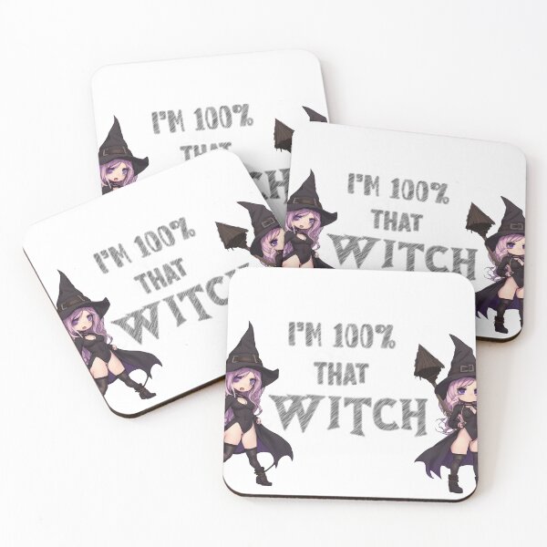 Item preview, 100% that witch  designed and sold by KnottyToons.
