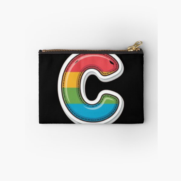 Item preview, Patch letter C rainbow designed and sold by StickersRyous.