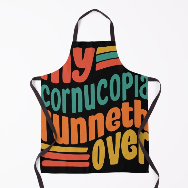 Item preview, Thanksgiving Gratitude - My Cornucopia Runneth Over Retro designed and sold by lysa13.