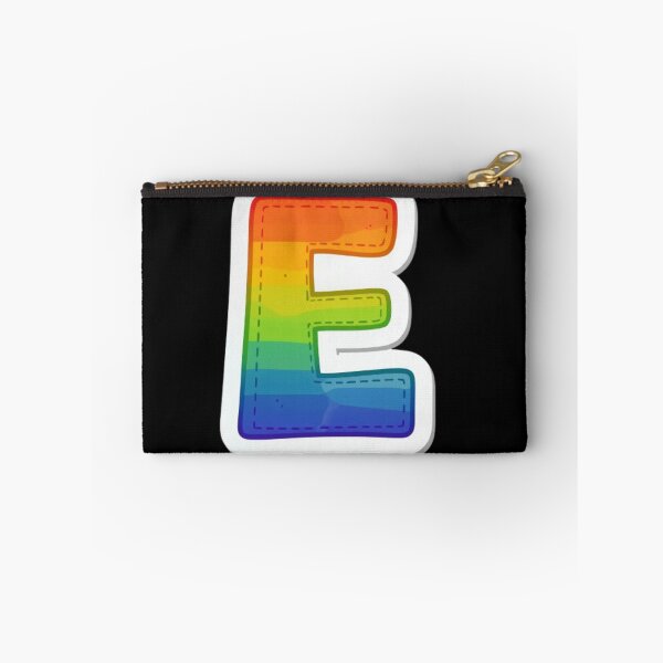 Item preview, Patch letter E rainbow designed and sold by StickersRyous.