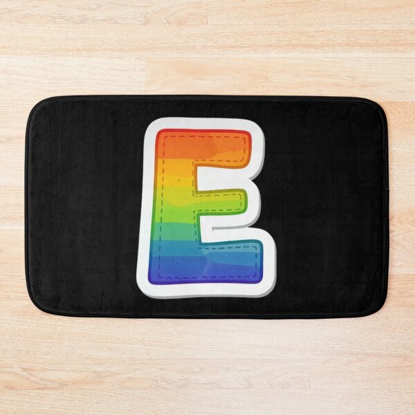 Item preview, Patch letter E rainbow designed and sold by StickersRyous.