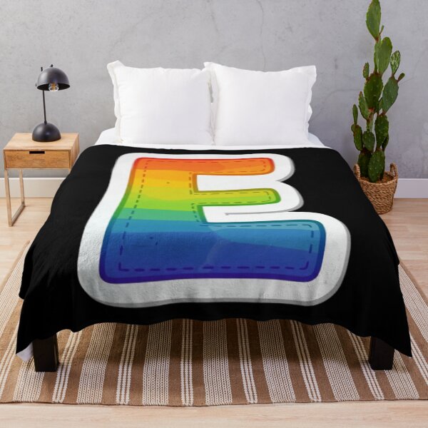 Item preview, Patch letter E rainbow designed and sold by StickersRyous.