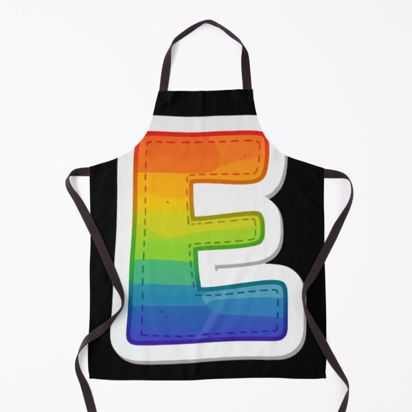 Item preview, Patch letter E rainbow designed and sold by StickersRyous.