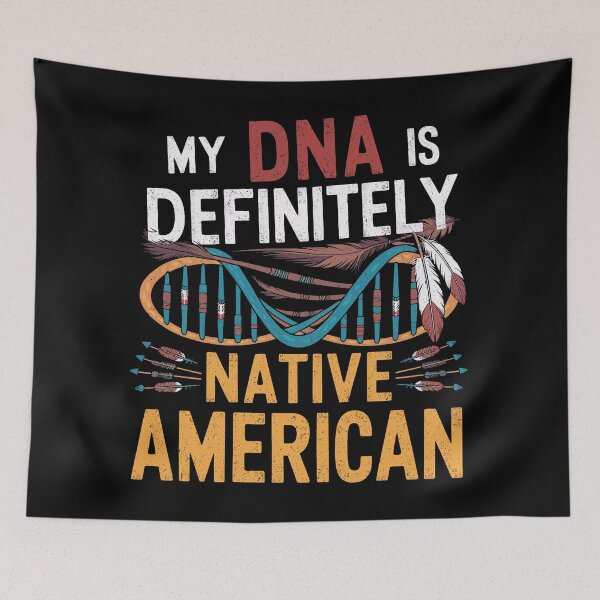 Item preview, my dna is native american  designed and sold by mixedshop.