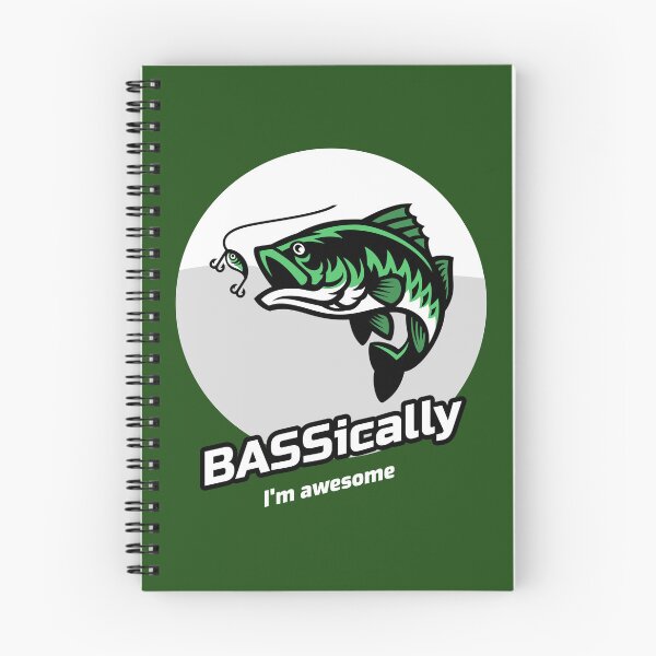 Item preview, Bassically I'm Awesome design for fisherman or fisherwoman designed and sold by Bacibooks.