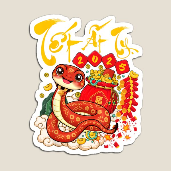 "YEAR OF THE SNAKE 2025 Chuc Mung Nam Moi Xuan At Ty 2025 Happy Tet ...