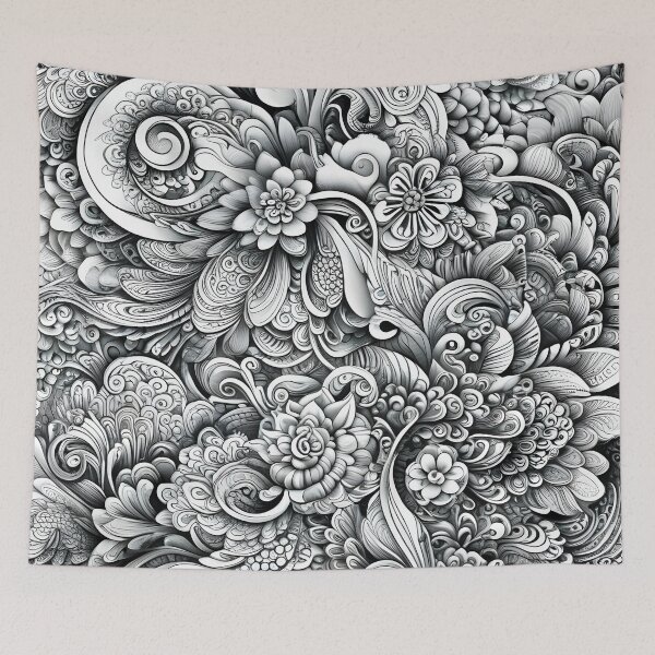 Item preview, flower pattern designed and sold by aliraweb.