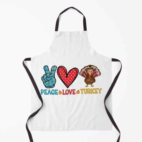 Item preview, Peace Love Turkey Little Pilgrim Thanksgiving Womens Girls designed and sold by VISIONSTURME.