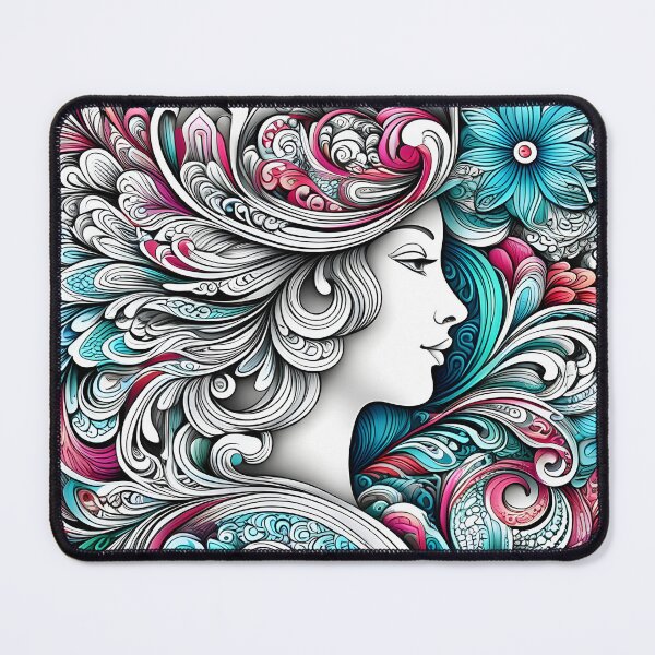 Item preview, girl in garden designed and sold by aliraweb.