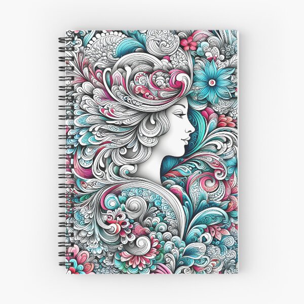 Item preview, girl in garden designed and sold by aliraweb.