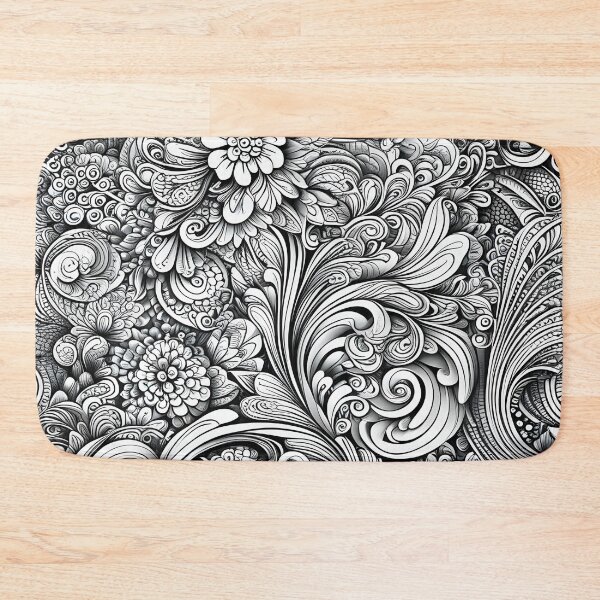 Item preview, luxuriant flora pattern designed and sold by aliraweb.
