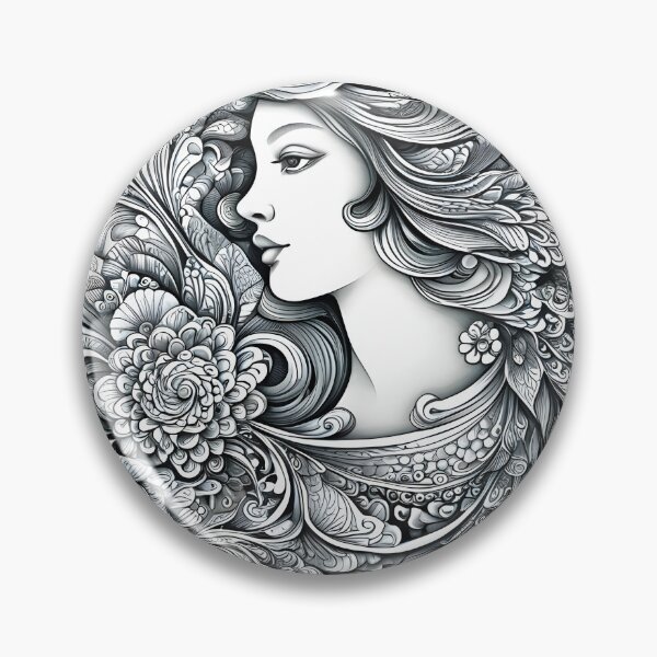 Item preview, luxuriant lady designed and sold by aliraweb.